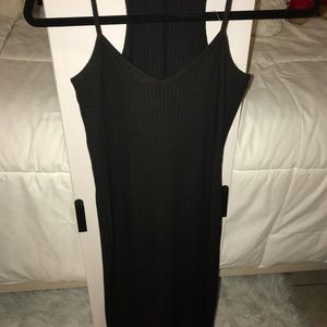 Sexy/simple dress, warn once. Thick& it stretches